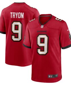 Men's Tampa Bay Buccaneers Joe Tryon Red Game Jersey JS7639 nicesnker