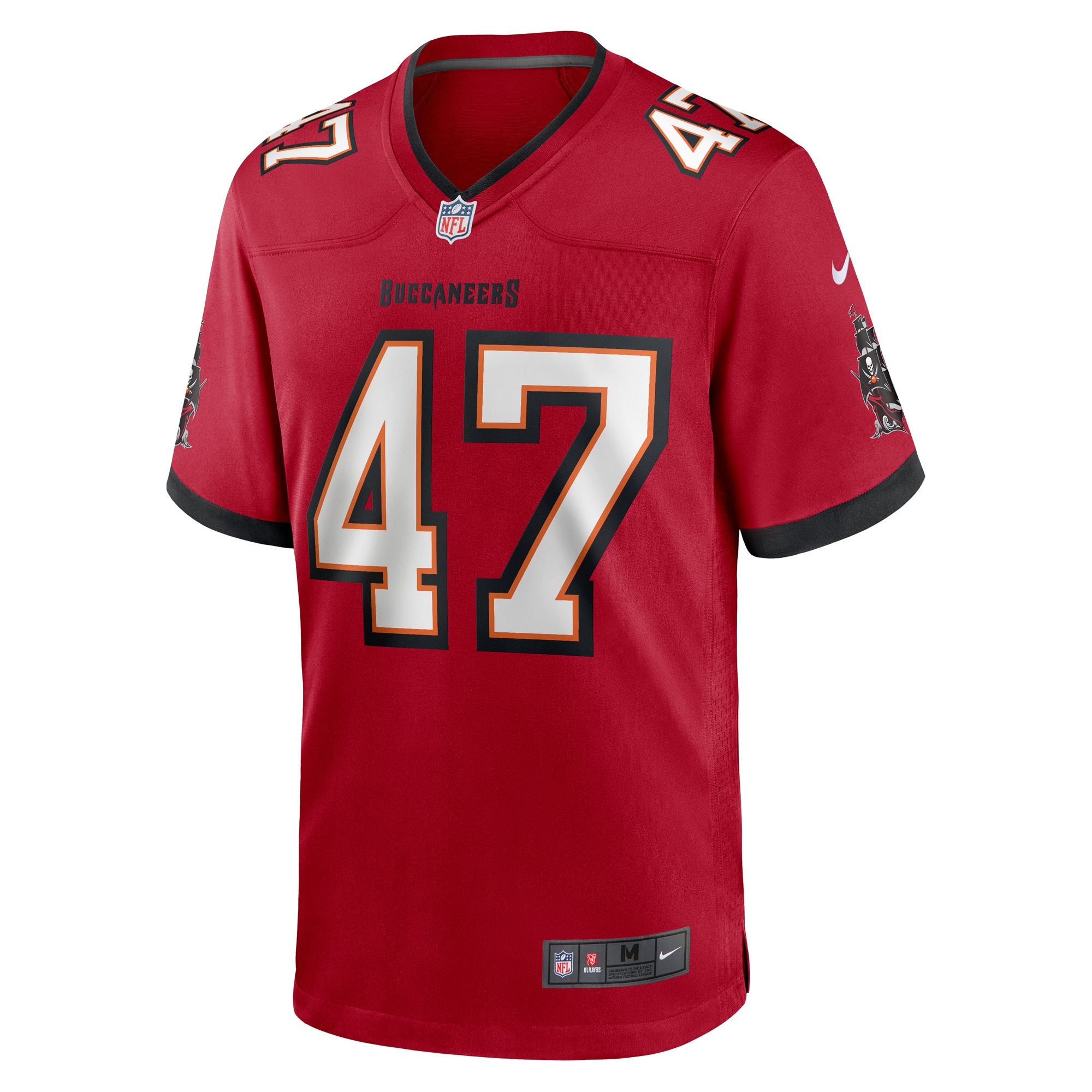 Men's Tampa Bay Buccaneers John Lynch Red Retired Player Game Jersey JS5546 nicesnker - Image 2