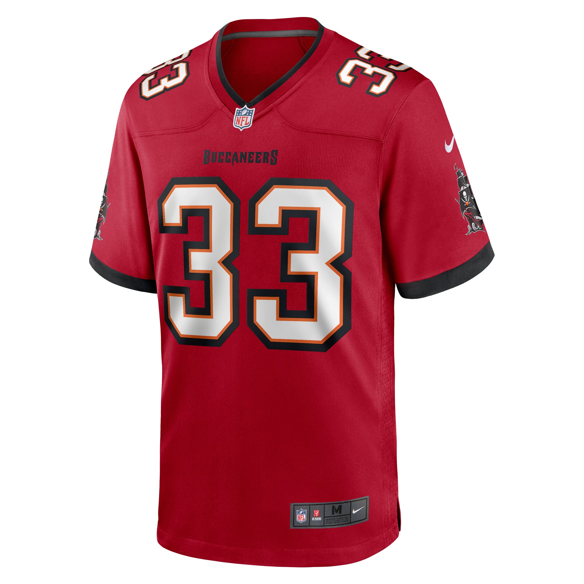 Men's Tampa Bay Buccaneers Jose Ramirez Red Game Jersey JS2013 nicesnker - Image 2
