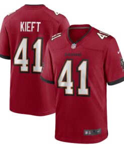 Men's Tampa Bay Buccaneers Ko Kieft Red Game Player Jersey JS8188 nicesnker