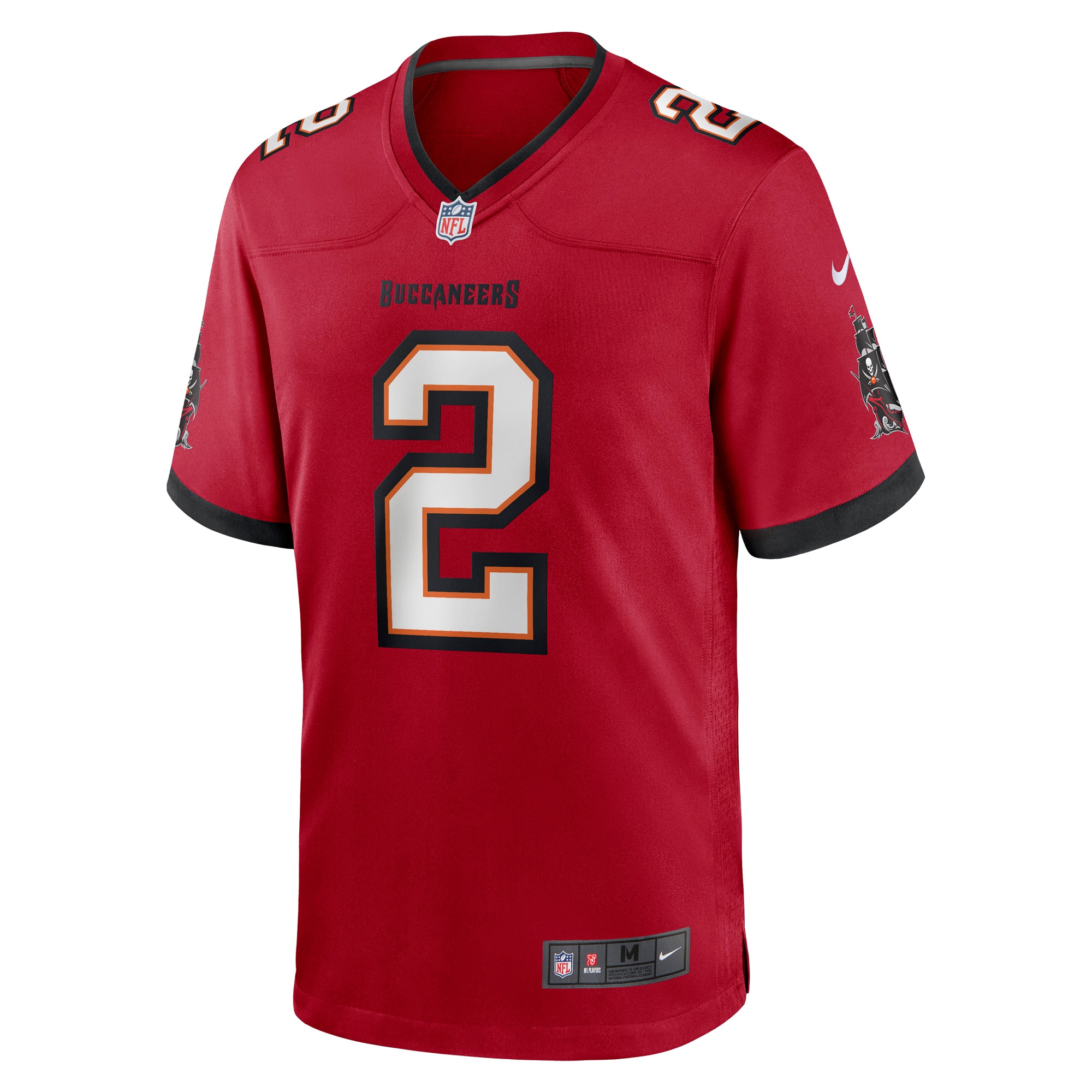 Men's Tampa Bay Buccaneers Kyle Trask Red Game Player Jersey JS5753 nicesnker - Image 2