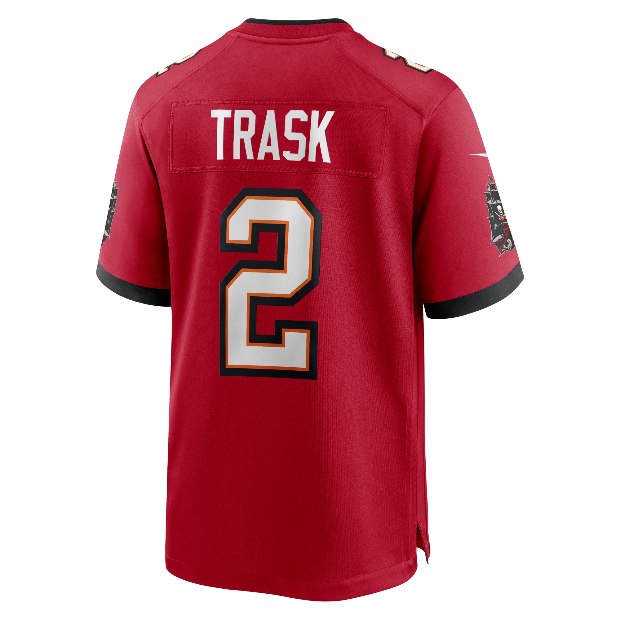 Men's Tampa Bay Buccaneers Kyle Trask Red Game Player Jersey JS5753 nicesnker - Image 3