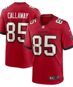 Men's Tampa Bay Buccaneers Marquez Callaway Red Game Jersey JS5831 nicesnker
