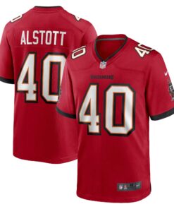 Men's Tampa Bay Buccaneers Mike Alstott Red Retired Player Game Jersey JS3416 nicesnker