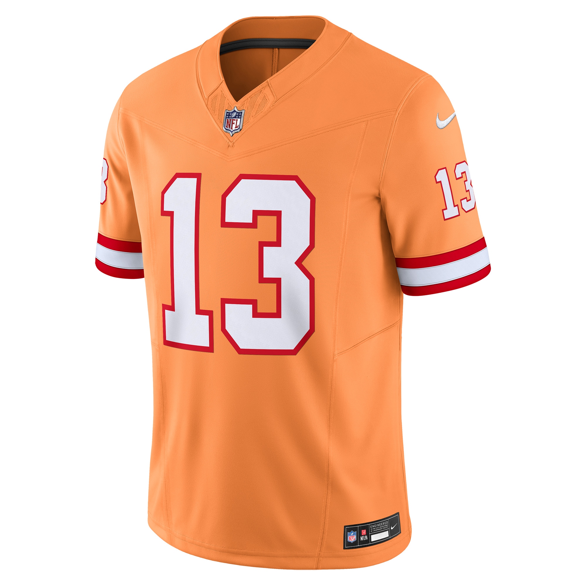 Men's Tampa Bay Buccaneers Mike Evans Orange Vapor F.U.S.E. Limited Jersey JS6386 nicesnker - Image 2