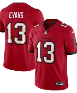 Men's Tampa Bay Buccaneers Mike Evans Red Vapor Untouchable Limited Jersey JS5495 nicesnker