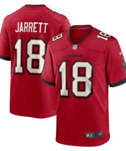 Men's Tampa Bay Buccaneers Rakim Jarrett Red Game Jersey JS1660 nicesnker
