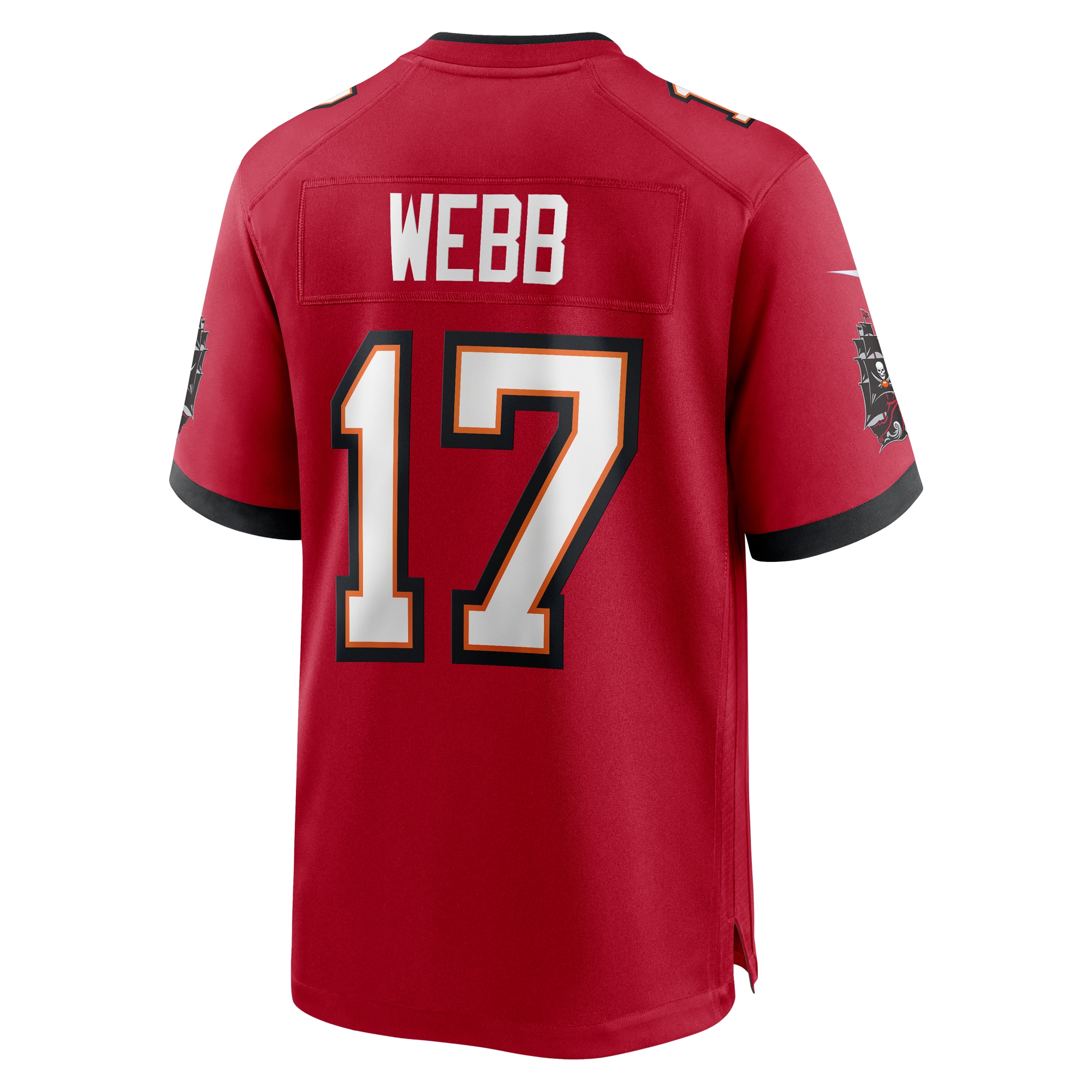 Men's Tampa Bay Buccaneers Raleigh Webb Red Game Jersey JS7738 nicesnker - Image 3