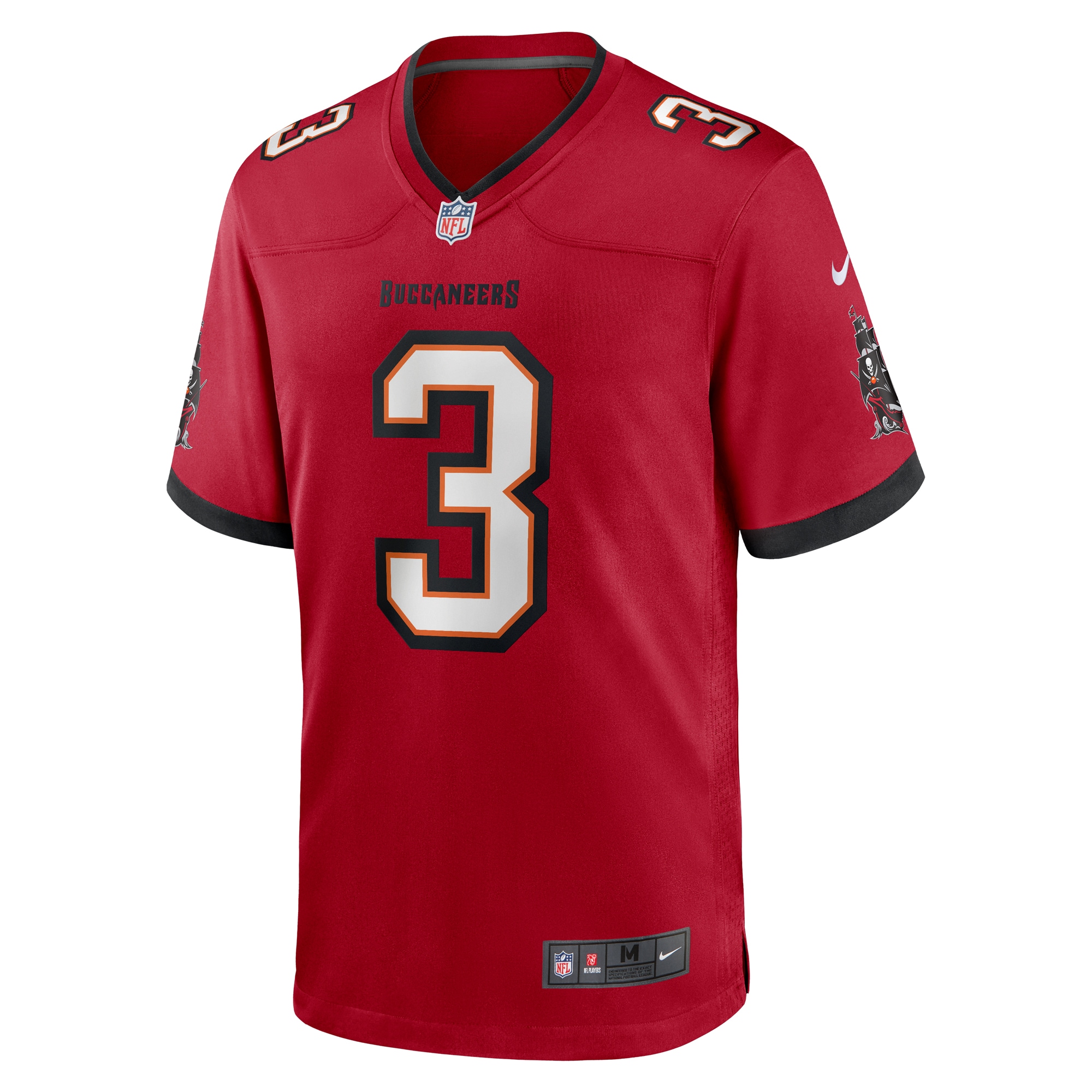 Men's Tampa Bay Buccaneers Russell Gage Red Game Jersey JS9519 nicesnker - Image 2