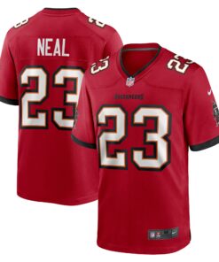 Men's Tampa Bay Buccaneers Ryan Neal Red Game Jersey JS4039 nicesnker