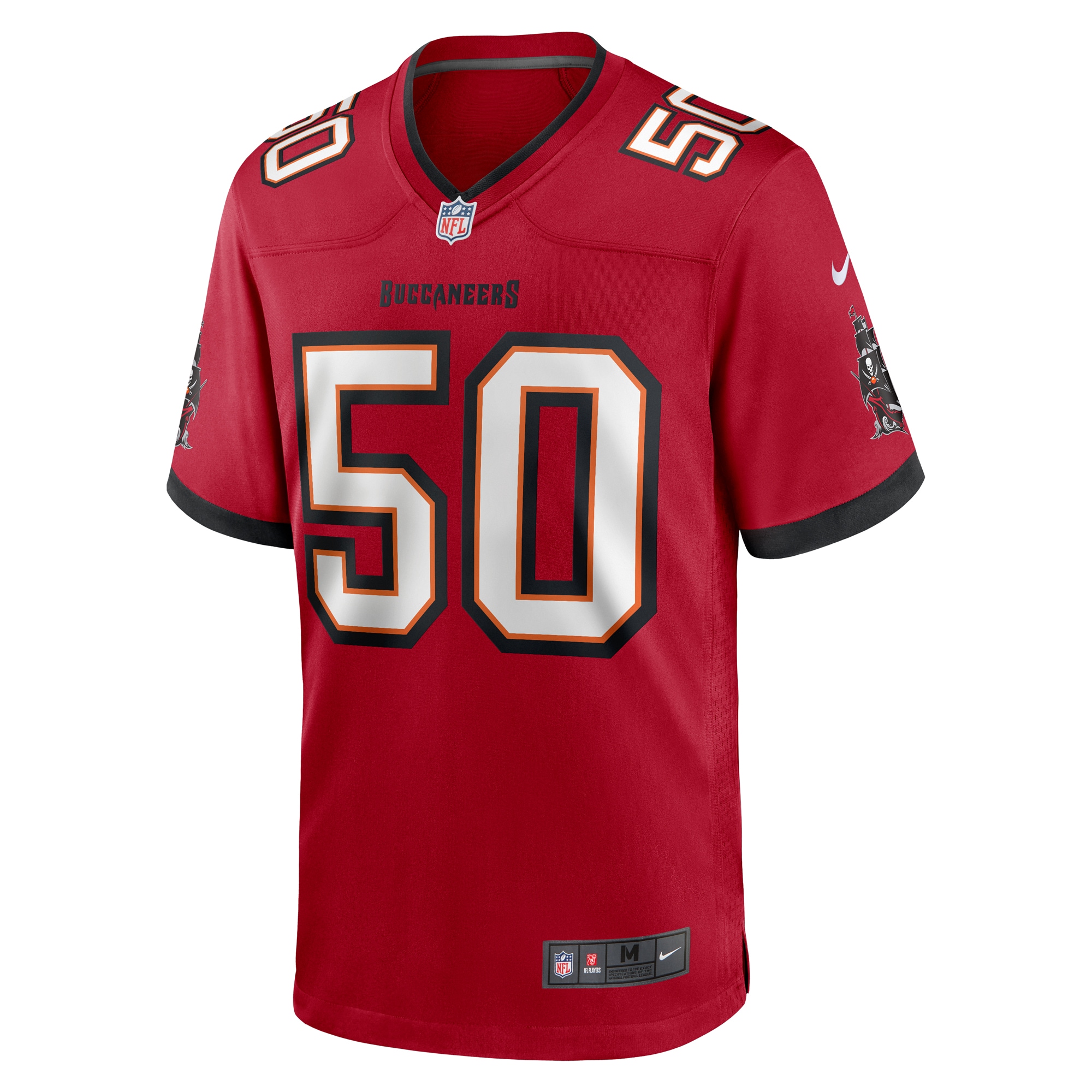 Men's Tampa Bay Buccaneers Vita Vea Red Game Jersey JS7565 nicesnker - Image 2