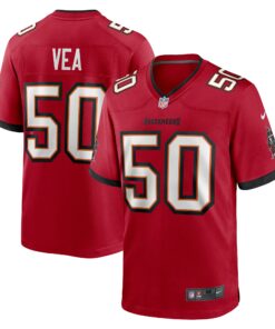Men's Tampa Bay Buccaneers Vita Vea Red Game Jersey JS7565 nicesnker