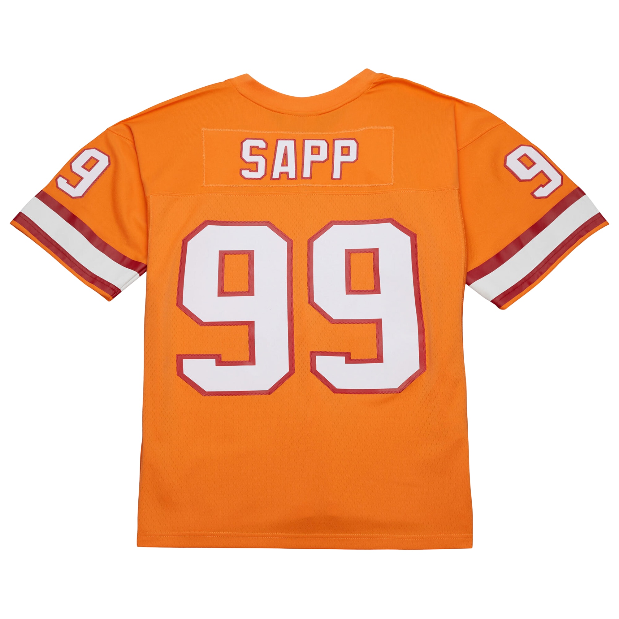 Men's Tampa Bay Buccaneers Warren Sapp Mitchell & Ness Orange 1995 Legacy Jersey JS3000 nicesnker - Image 3