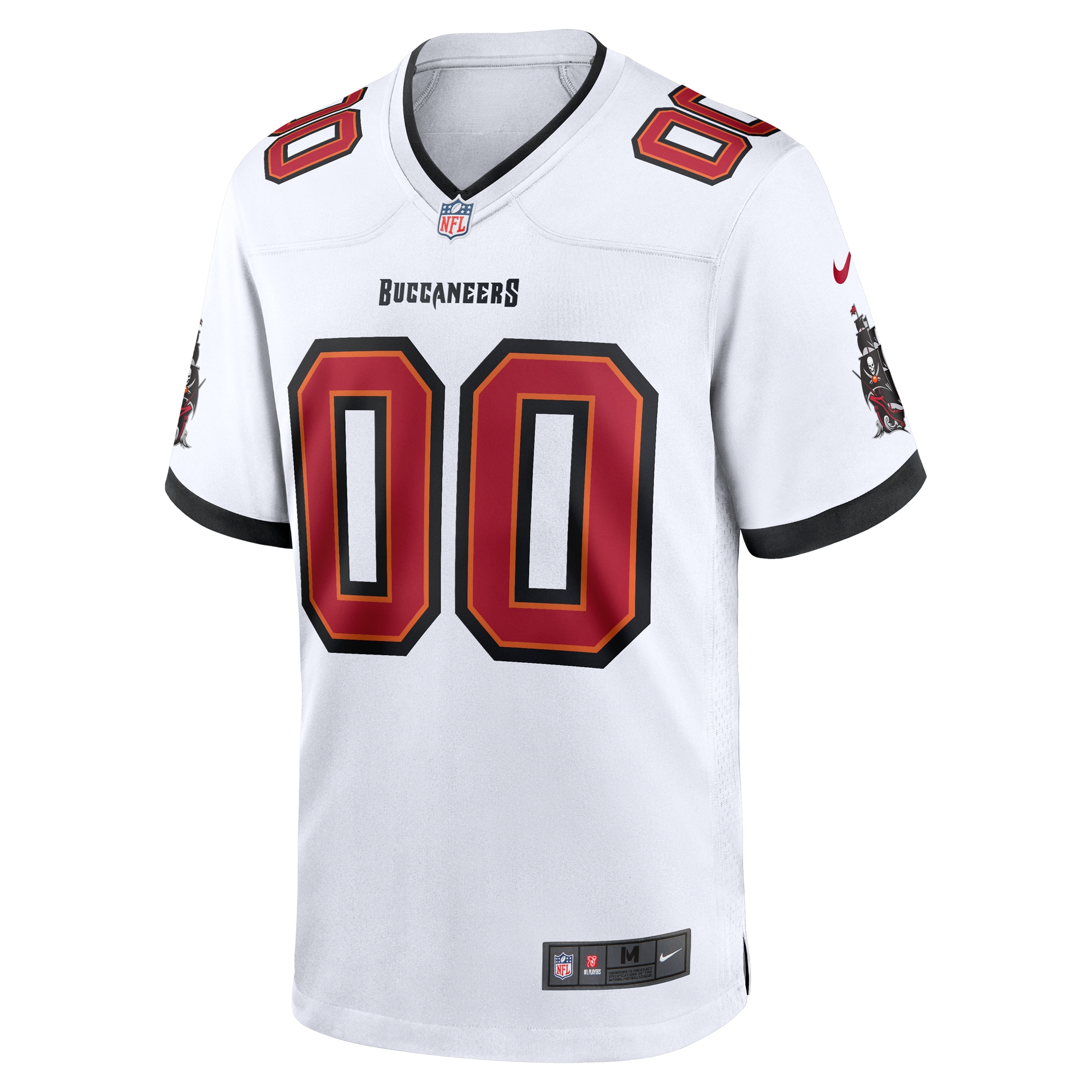 Men's Tampa Bay Buccaneers White Custom Game Jersey JS7979 nicesnker - Image 2