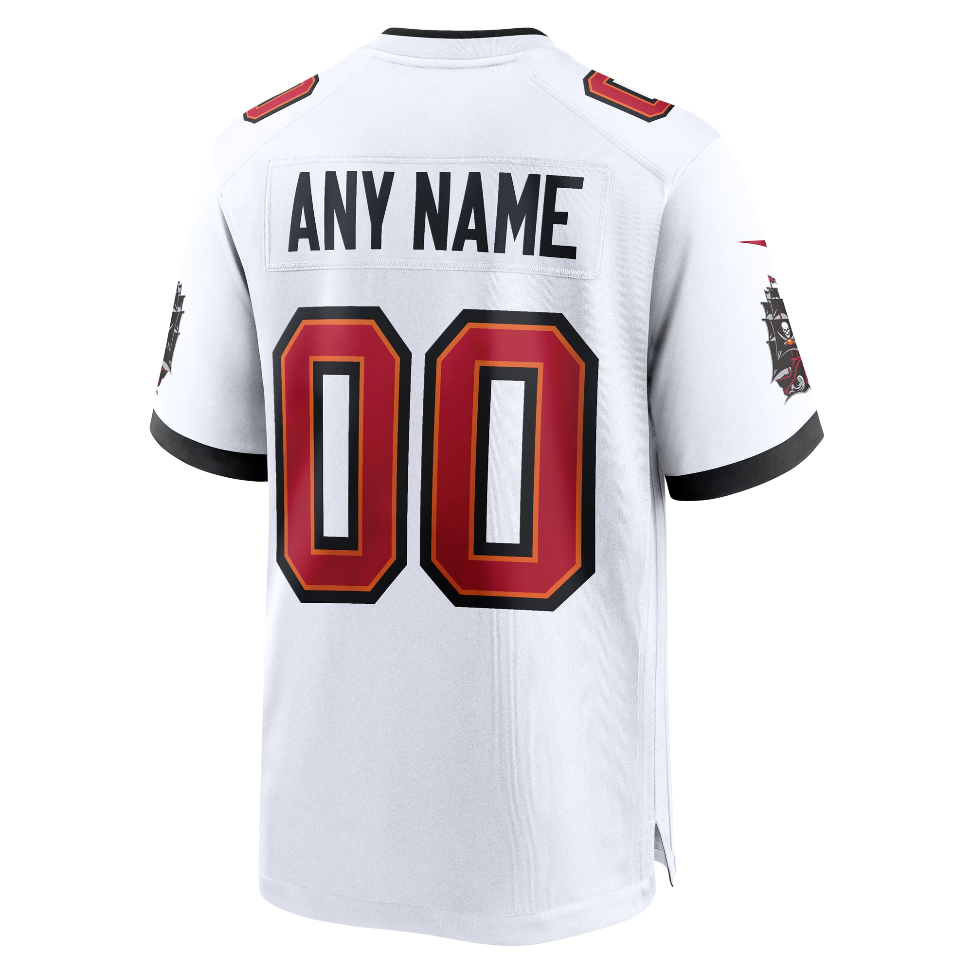Men's Tampa Bay Buccaneers White Custom Game Jersey JS7979 nicesnker - Image 3