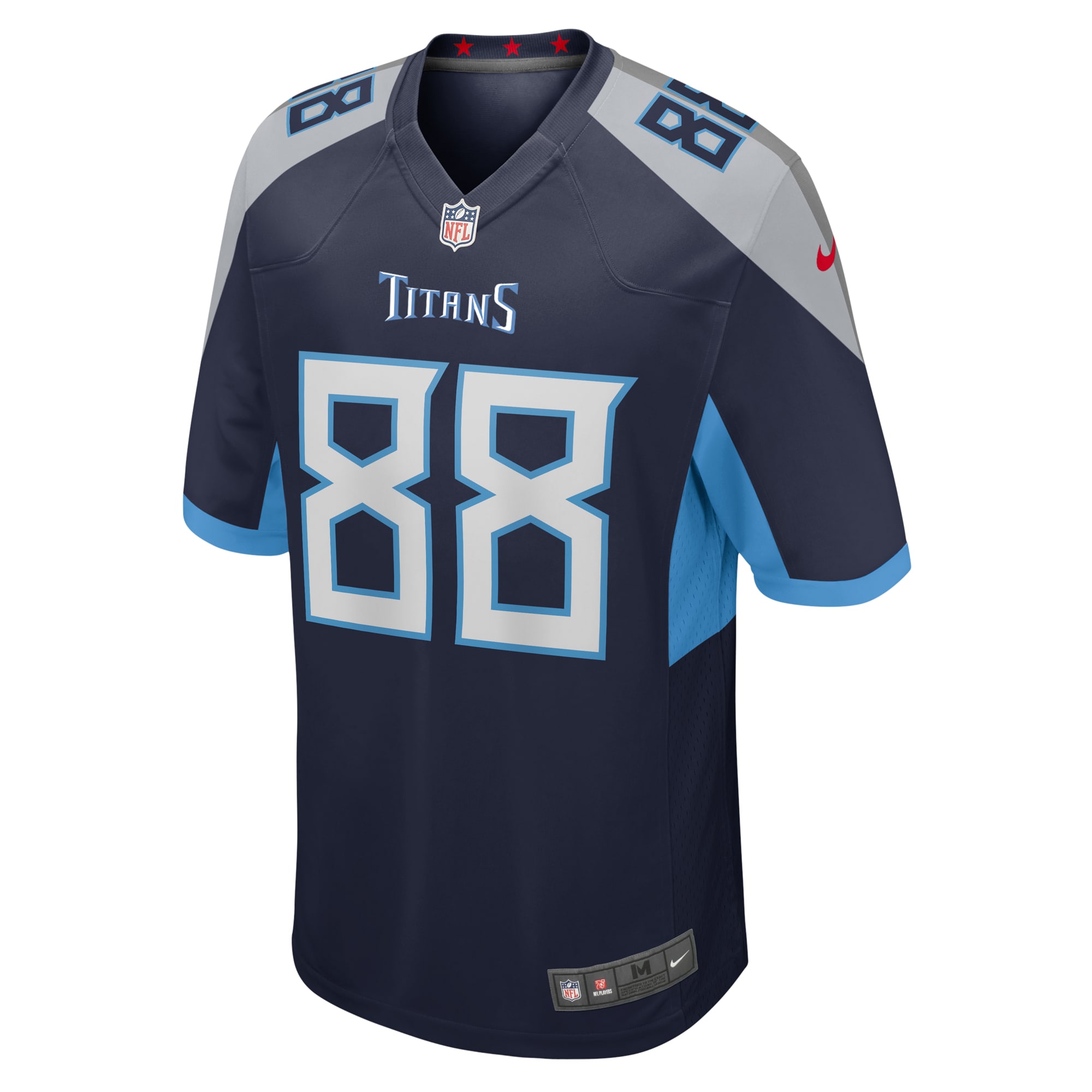 Men's Tennessee Titans David Martin-Robinson Navy Game Jersey JS1380 nicesnker - Image 2