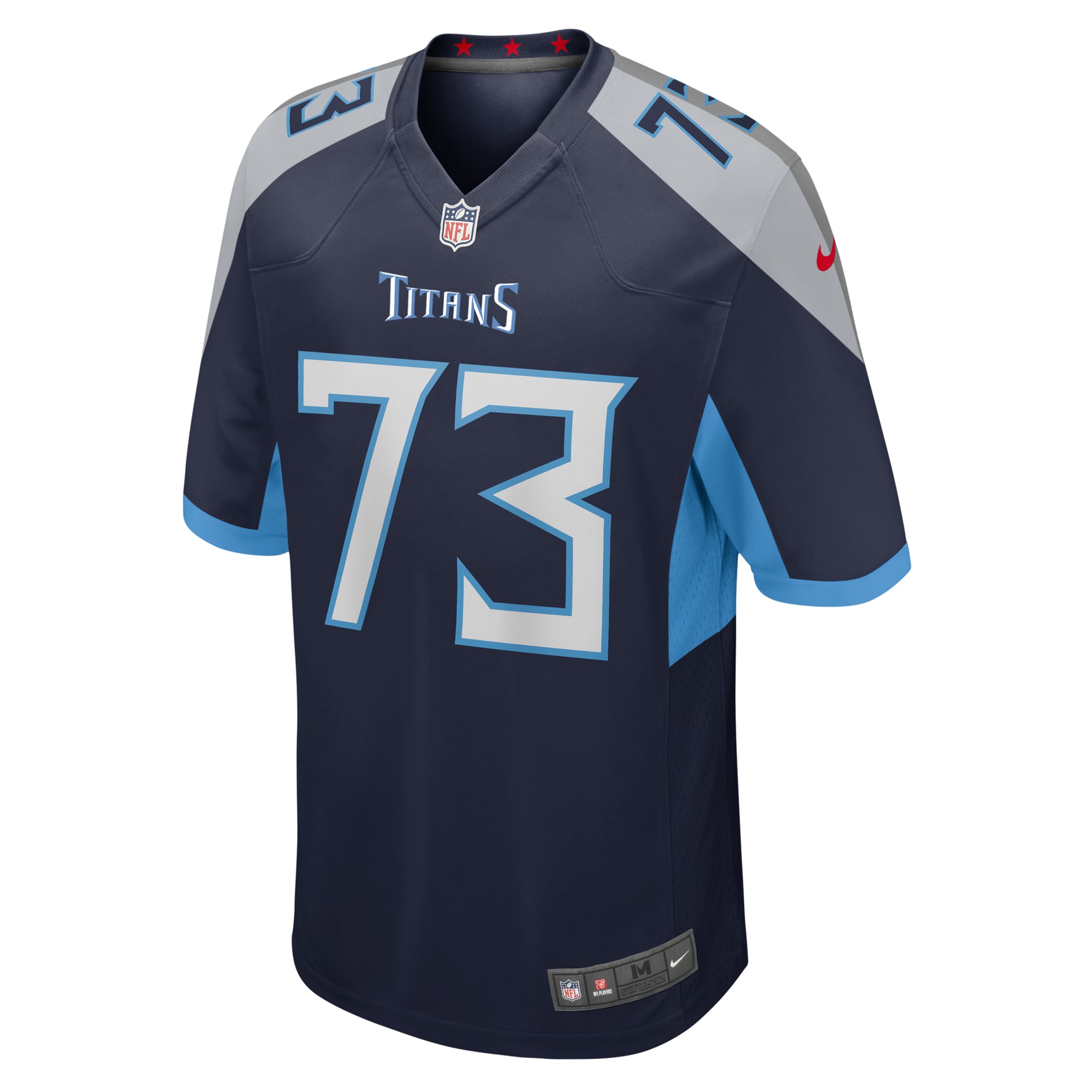 Men's Tennessee Titans Justin Murray Navy Team Game Jersey JS8365 nicesnker - Image 2