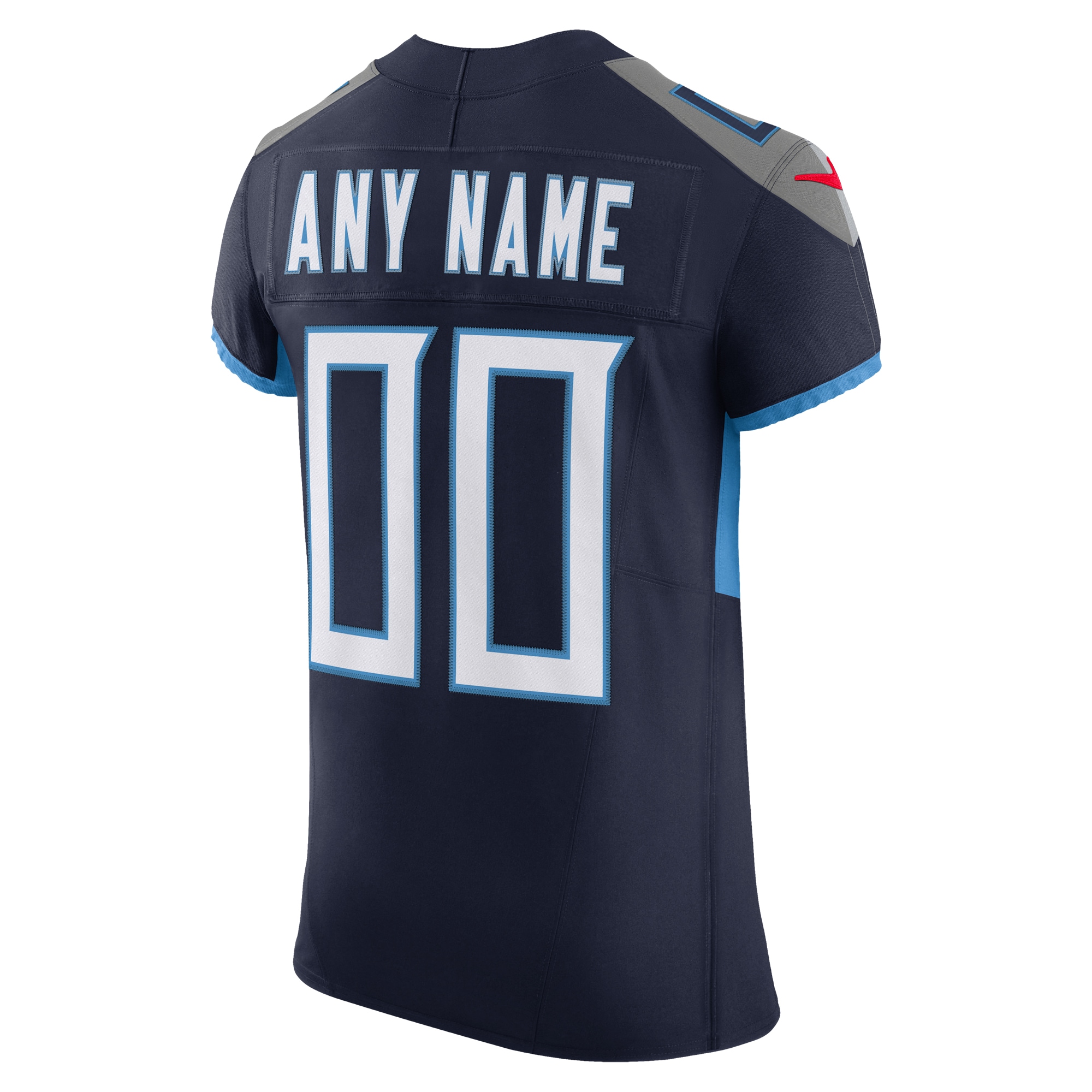 Men's Tennessee Titans Navy Vapor F.U.S.E. Elite Custom Jersey JS7512 nicesnker - Image 3