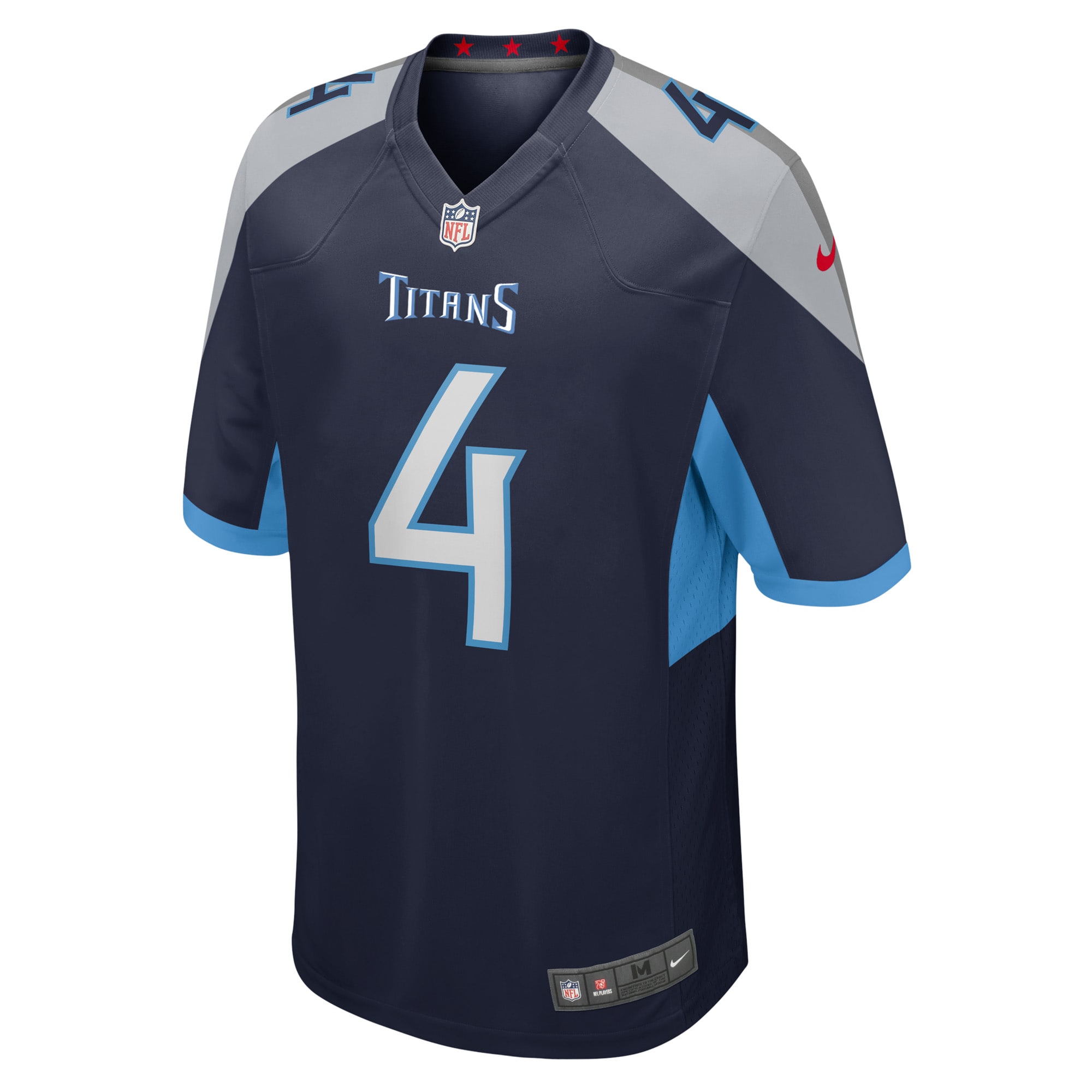 Men's Tennessee Titans Ryan Stonehouse Navy Game Player Jersey JS9228 nicesnker - Image 2