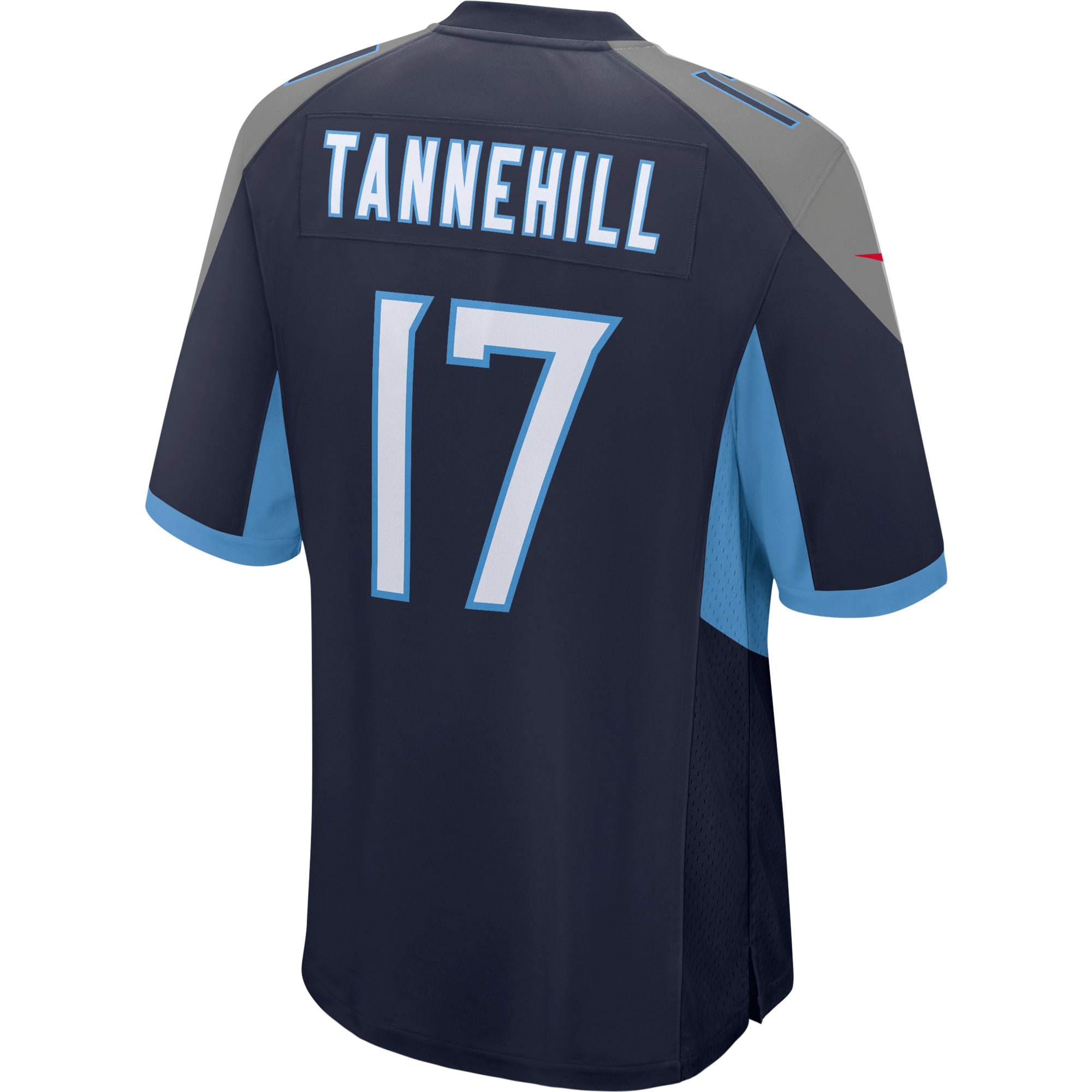Men's Tennessee Titans Ryan Tannehill Navy Game Player Jersey JS6184 nicesnker - Image 3