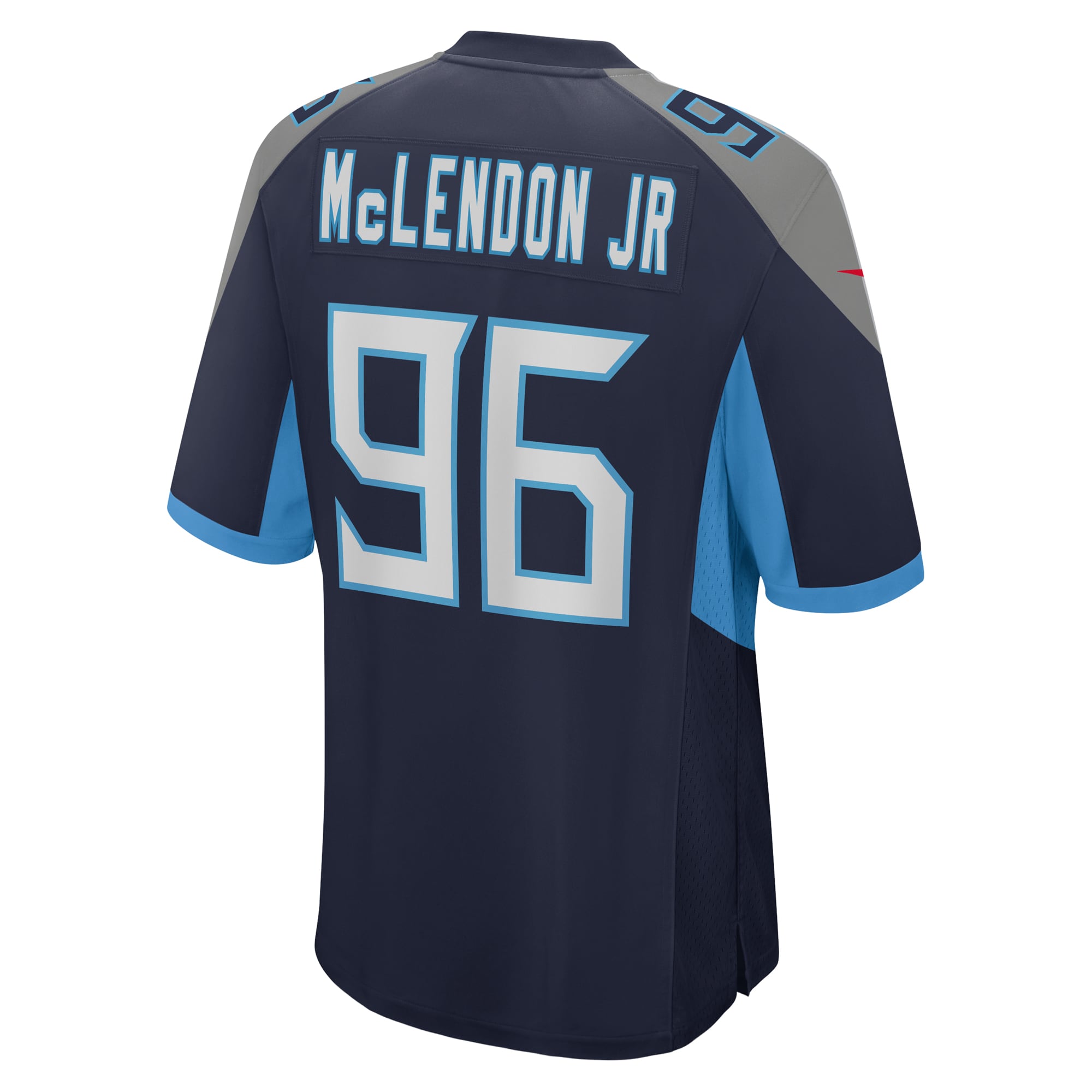 Men's Tennessee Titans TK McLendon Jr. Navy Game Jersey JS5778 nicesnker - Image 3