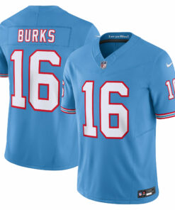 Men's Tennessee Titans Treylon Burks Light Blue Vapor F.U.S.E. Limited Jersey JS8687 nicesnker