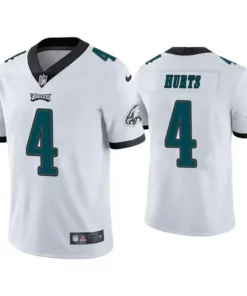 Men's Vapor Jalen Hurts Eagles White Jersey JS5267 nicesnker