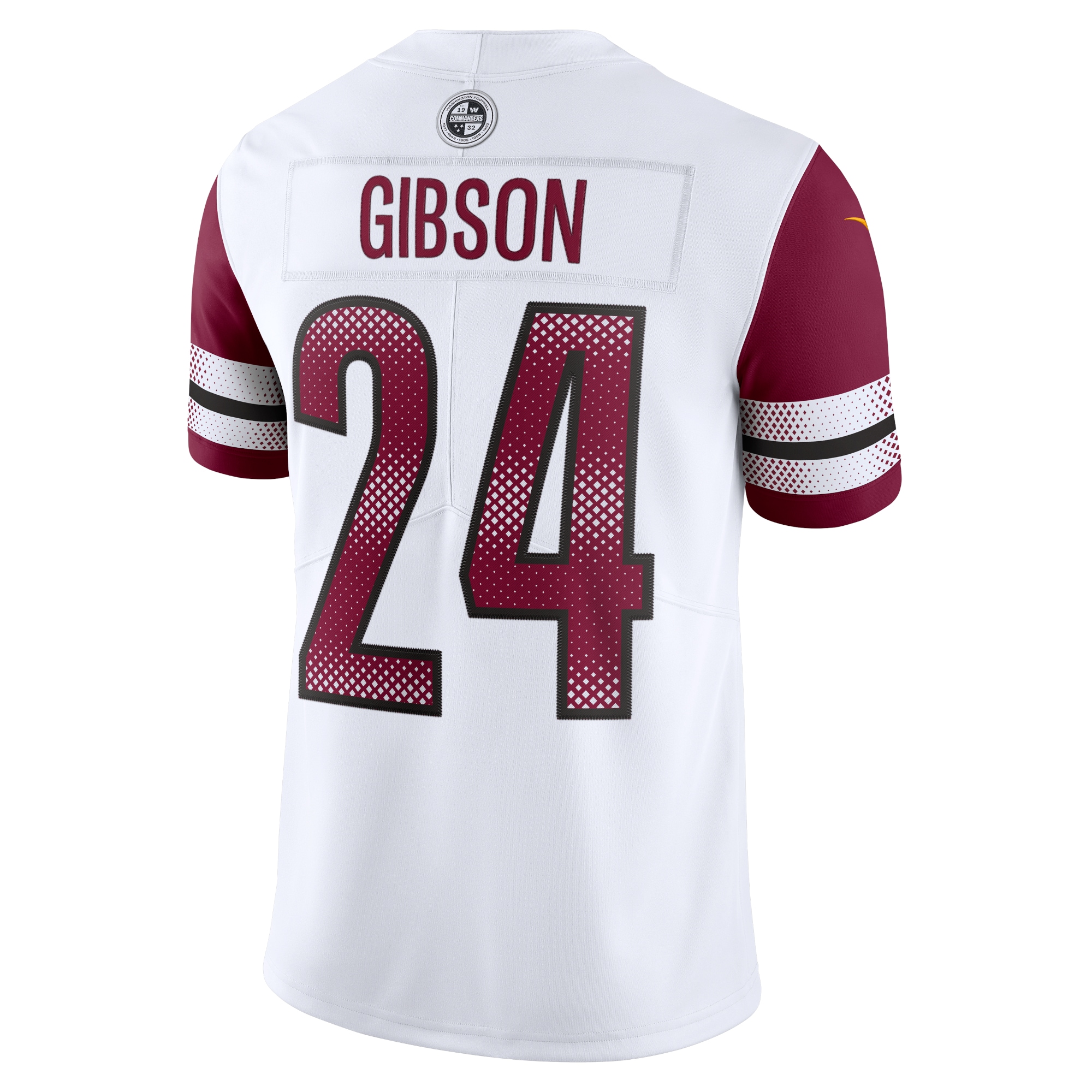 Men's Washington Commanders Antonio Gibson White Vapor Limited Jersey JS3294 nicesnker - Image 3