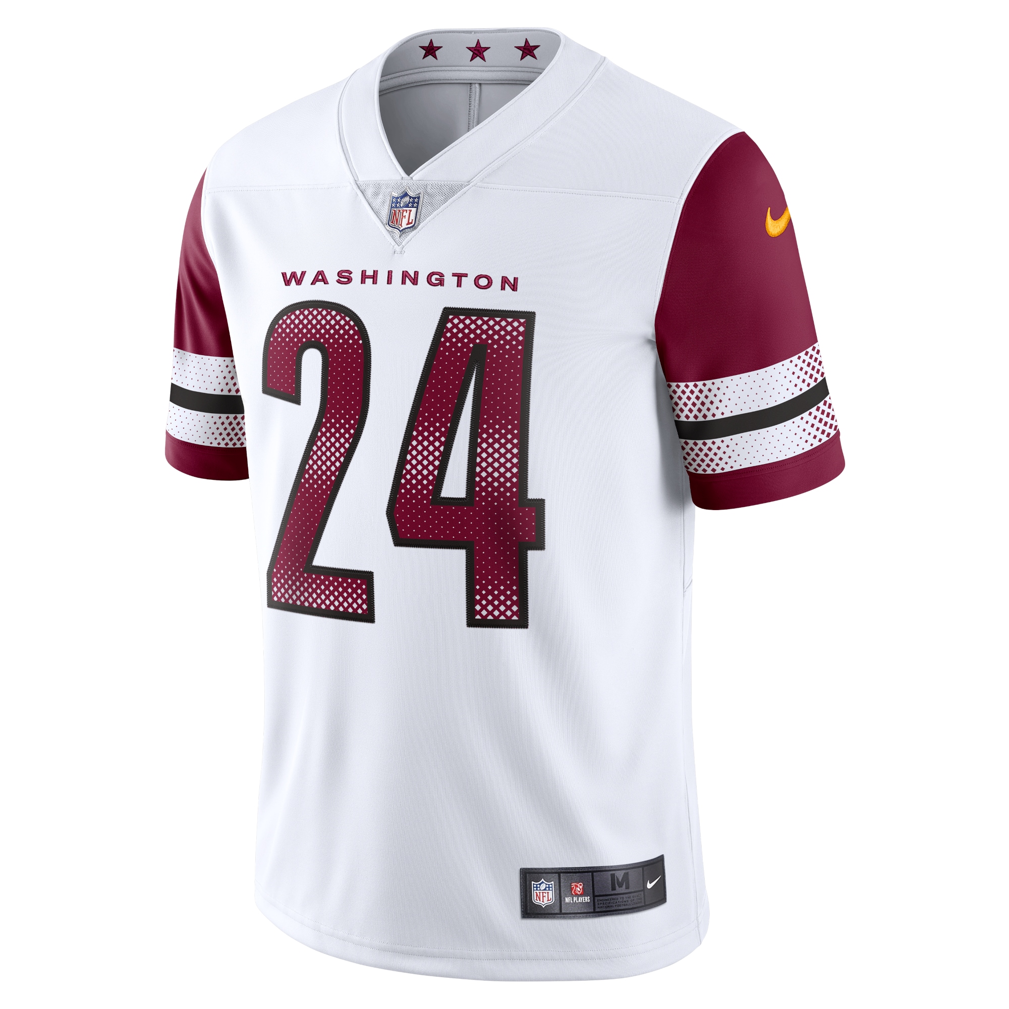 Men's Washington Commanders Antonio Gibson White Vapor Limited Jersey JS3294 nicesnker - Image 2