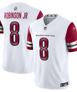 Men's Washington Commanders Brian Robinson Jr. White Vapor F.U.S.E. Limited Jersey JS5420 nicesnker