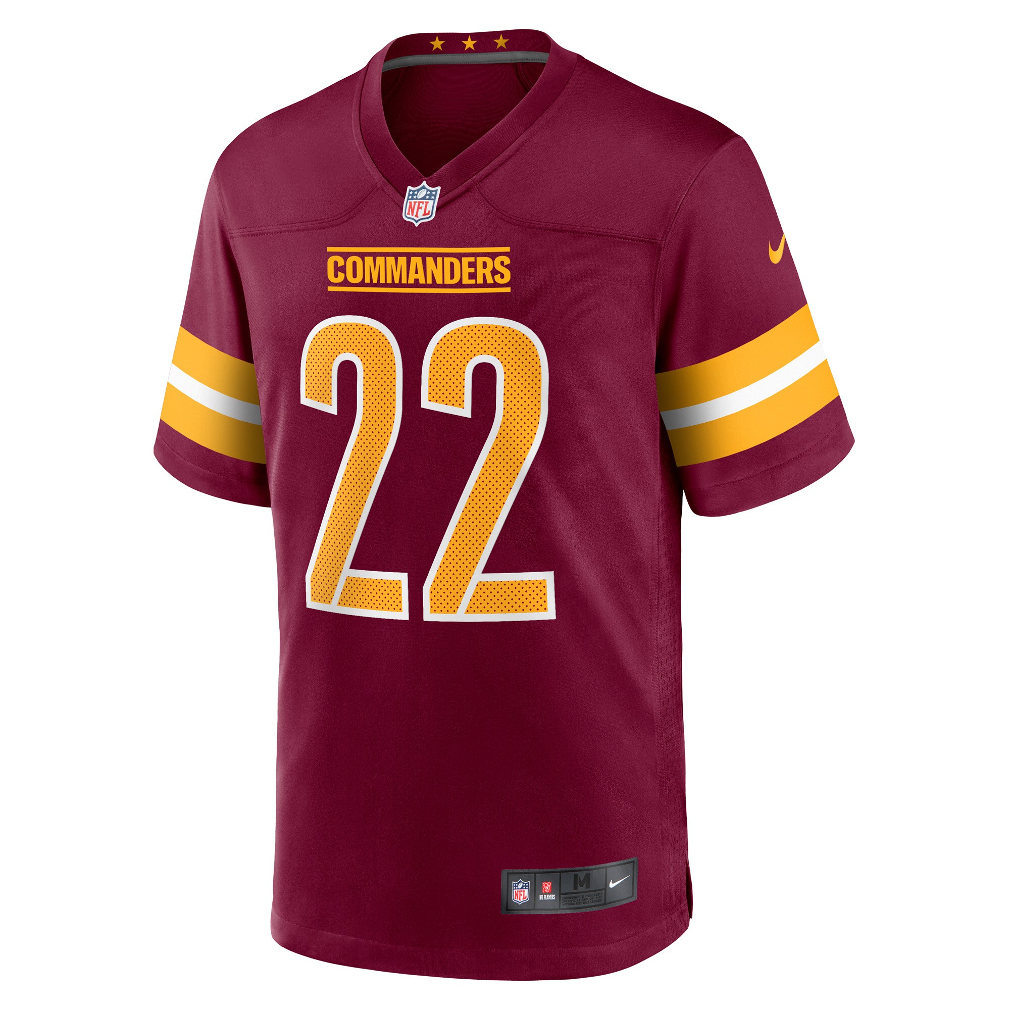 Men's Washington Commanders Darrick Forrest Burgundy Game Player Jersey JS7295 nicesnker - Image 2