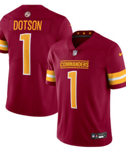 Men's Washington Commanders Jahan Dotson Burgundy Vapor Untouchable Limited Jersey JS5175 nicesnker