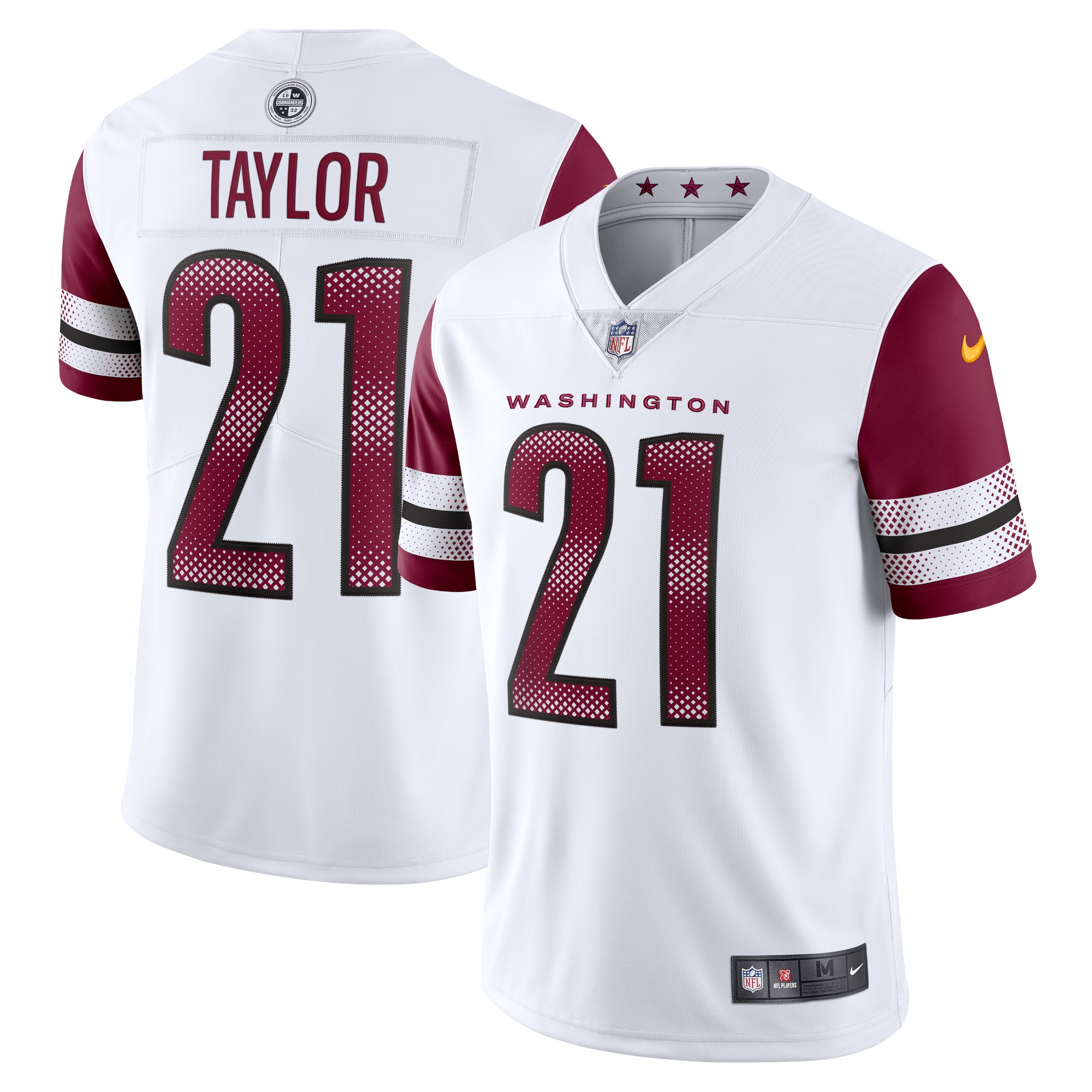 Men's Washington Commanders Sean Taylor White 2022 Retired Player Limited Jersey JS4106 nicesnker