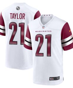 Men's Washington Commanders Sean Taylor White Retired Player Game Jersey JS6629 nicesnker