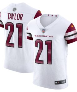Men's Washington Commanders Sean Taylor White Vapor Elite Retired Player Jersey JS4109 nicesnker