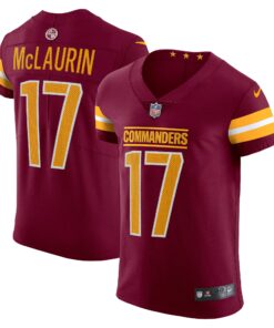 Men's Washington Commanders Terry McLaurin Burgundy Vapor Elite Jersey JS9122 nicesnker