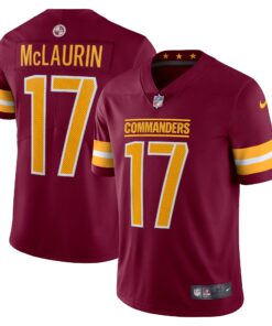 Men's Washington Commanders Terry McLaurin Burgundy Vapor Limited Jersey JS1866 nicesnker