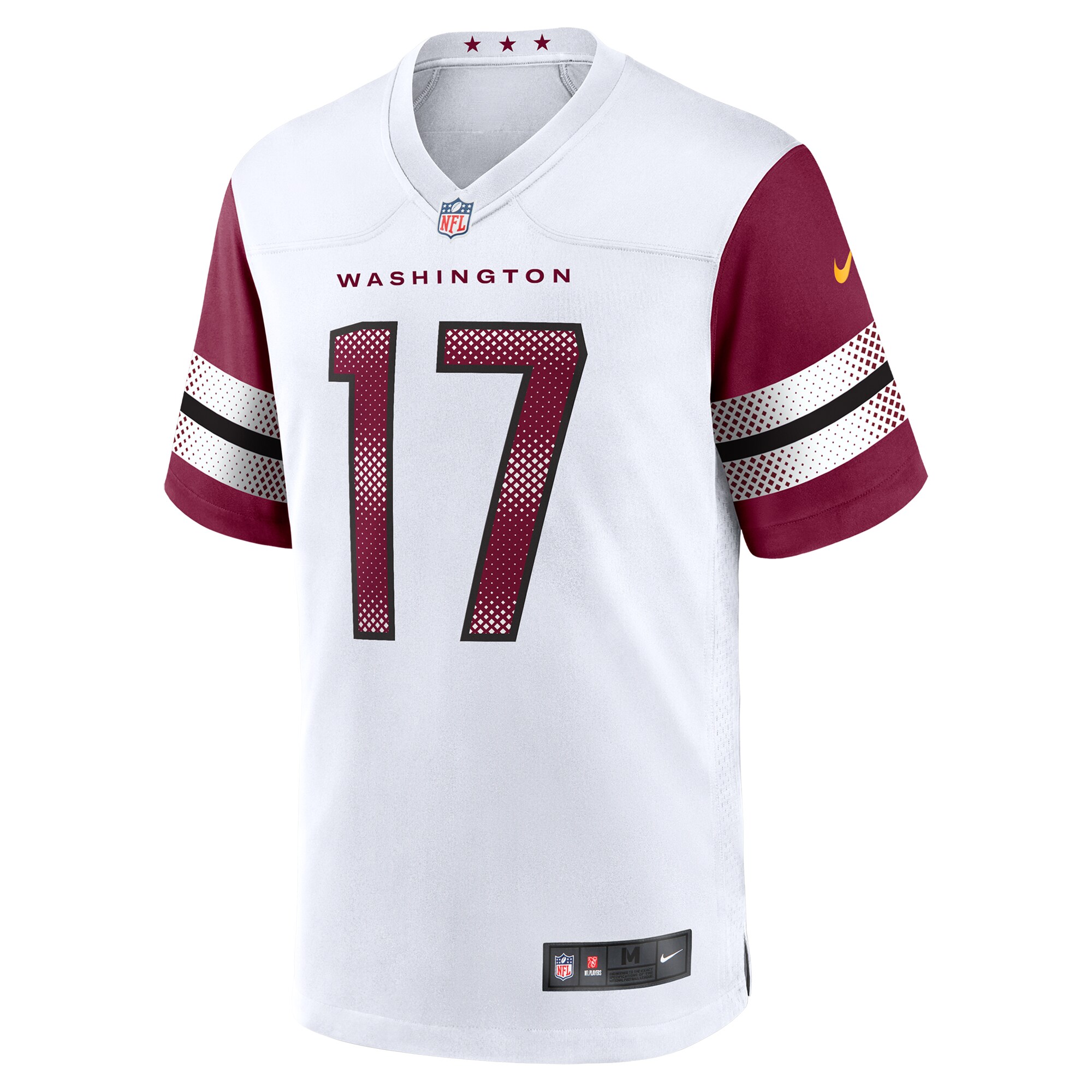 Men's Washington Commanders Terry McLaurin White Game Jersey JS6664 nicesnker - Image 2