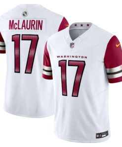 Men's Washington Commanders Terry McLaurin White Vapor F.U.S.E. Limited Jersey JS3786 nicesnker
