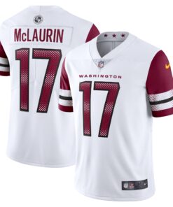 Men's Washington Commanders Terry McLaurin White Vapor Limited Jersey JS6340 nicesnker