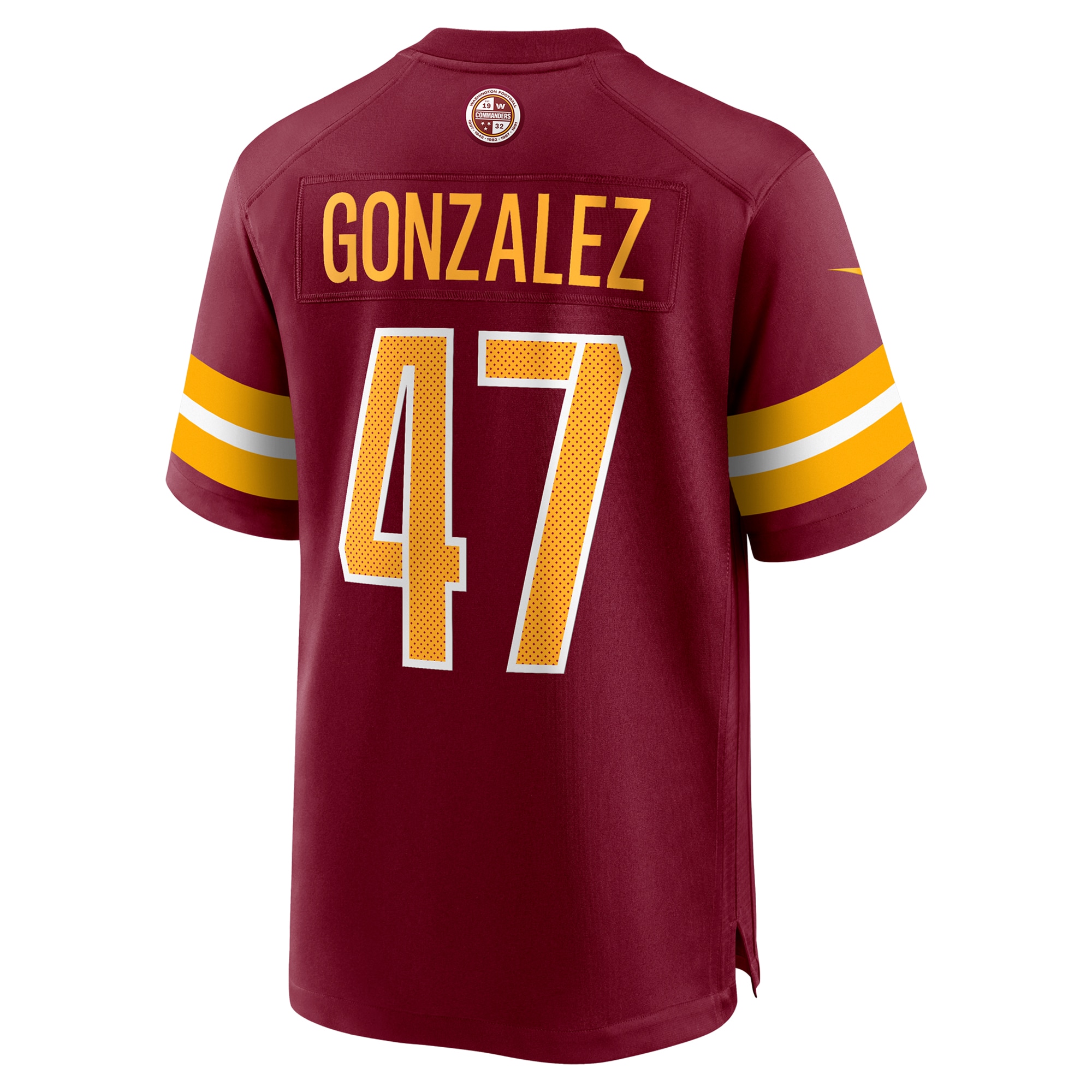 Men's Washington Commanders Zane Gonzalez Burgundy Game Jersey JS4752 nicesnker - Image 3