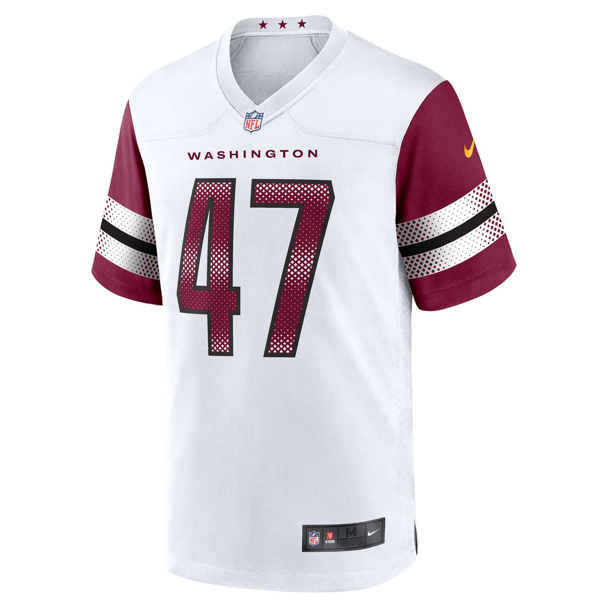 Men's Washington Commanders Zane Gonzalez White Game Jersey JS2970 nicesnker - Image 2
