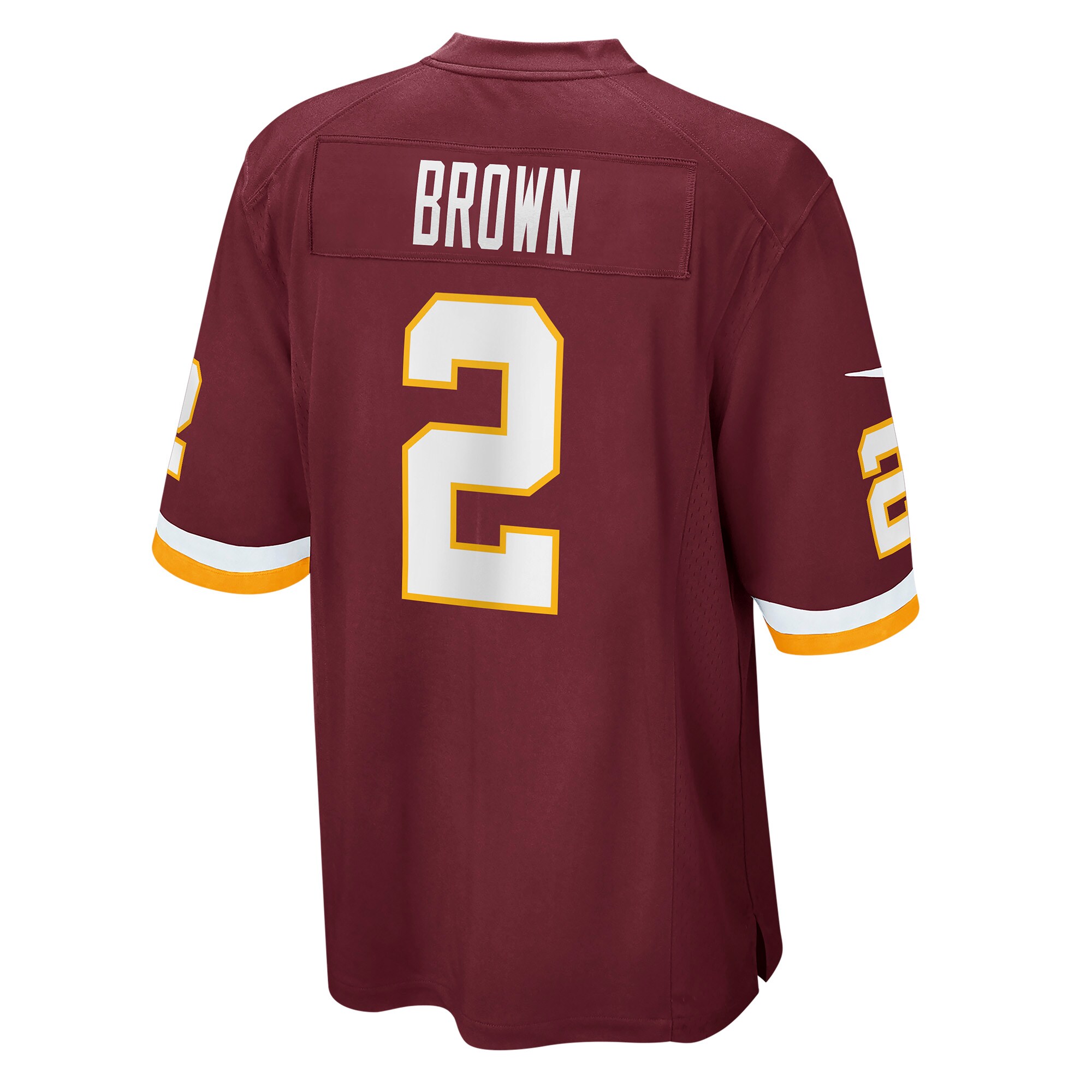 Men's Washington Football Team Dyami Brown Burgundy Game Jersey JS5784 nicesnker - Image 3