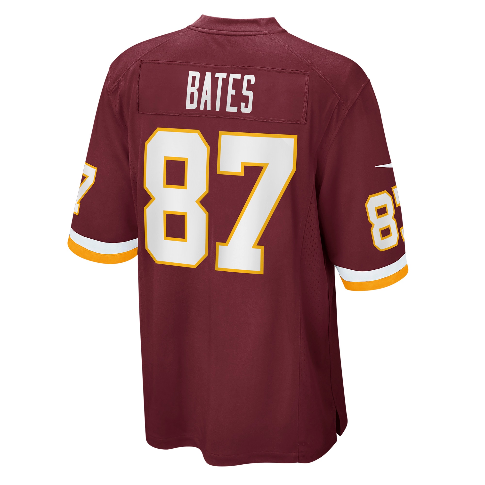 Men's Washington Football Team John Bates Burgundy Game Jersey JS7491 nicesnker - Image 3
