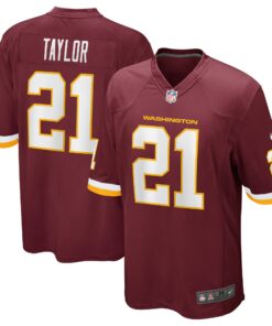 Men's Washington Football Team Sean Taylor Burgundy Retired Player Team Game Jersey JS7499 nicesnker