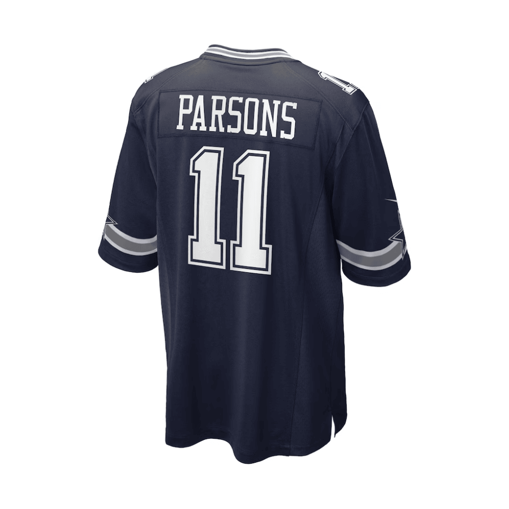 Micah Parsons 11 Dallas Cowboys 2025 Pro Bowl Patch Game Men Jersey - Navy JS7085 nicesnker - Image 3