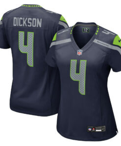 Michael Dickson 4 Seattle Seahawks Women's Game Jersey - College Navy JS8705 nicesnker