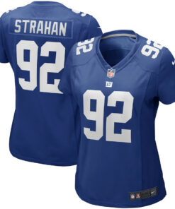 Michael Strahan 92 New York Giants Women Game Retired Jersey - Royal JS6860 nicesnker
