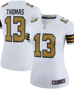 Michael Thomas 13 New Orleans Saints Women Color Rush Legend Jersey - White JS5248 nicesnker