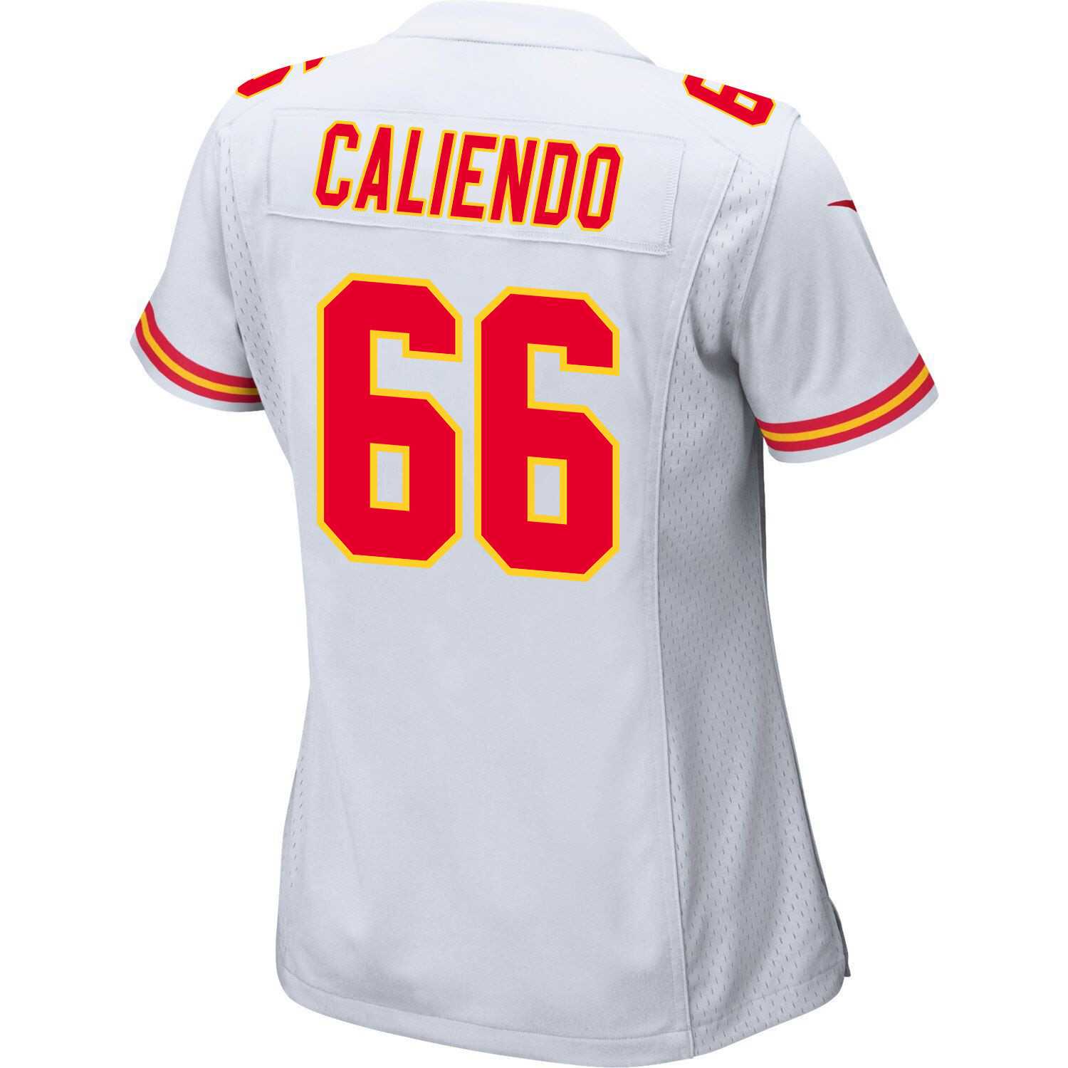 Mike Caliendo 66 Kansas City Chiefs Super Bowl LVIII Champions 4X Game Women Jersey - White JS6412 nicesnker - Image 3